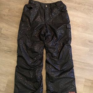 Women’s Columbia snow pants